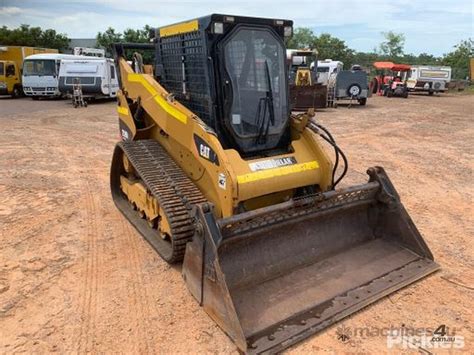 cat skid steer white smoke and bogsdown|Cat 259b, White smoke .